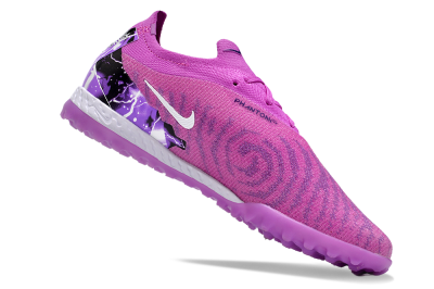 Nike Phantom GX Elite TF Artificial Turf Soccer Shoes - Purple/Black/White
