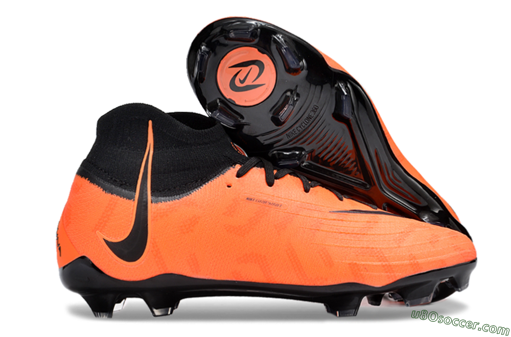 Nike Phantom Luna Elite FG Firm Ground Soccer Cleats - Orange/Black 1