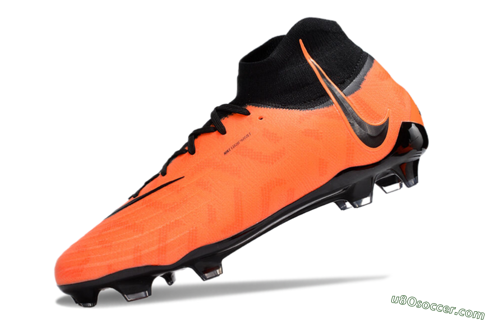 Nike Phantom Luna Elite FG Firm Ground Soccer Cleats - Orange/Black 5