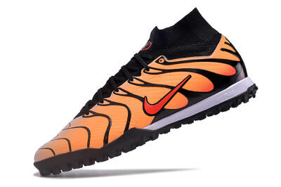 Nike Air Zoom Mercurial Superfly 9 Elite TF Artificial Turf Soccer Shoes - Orange/Black/Red