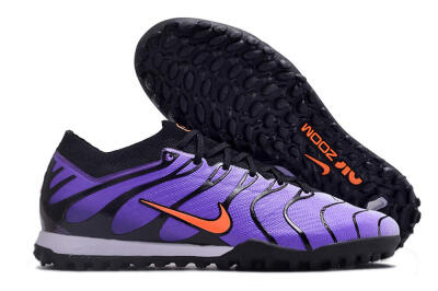 Nike Air Zoom Mercurial Vapor 15 Elite TF Artificial Turf Soccer Shoes - Purple/Black/Orange