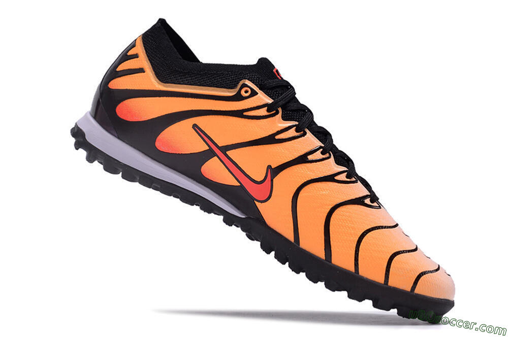Nike Air Zoom Mercurial Vapor 15 Elite TF Artificial Turf Soccer Shoes - Orange/Black/Red 4