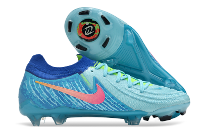 Nike Phantom Luna Elite FG Firm Ground Soccer Cleats - Green/Pink/Orange