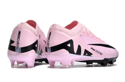 Nike Air Zoom Mercurial Vapor 15 Elite FG Firm Ground Soccer Cleats - Pink/Black