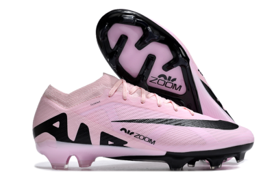 Nike Air Zoom Mercurial Vapor 15 Elite FG Firm Ground Soccer Cleats - Pink/Black