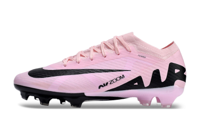 Nike Air Zoom Mercurial Vapor 15 Elite FG Firm Ground Soccer Cleats - Pink/Black