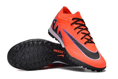 Nike Air Zoom Mercurial Vapor 15 Elite TF Artificial Turf Soccer Shoes - Red/Purple/Black