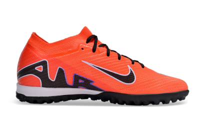Nike Air Zoom Mercurial Vapor 15 Elite TF Artificial Turf Soccer Shoes - Red/Purple/Black