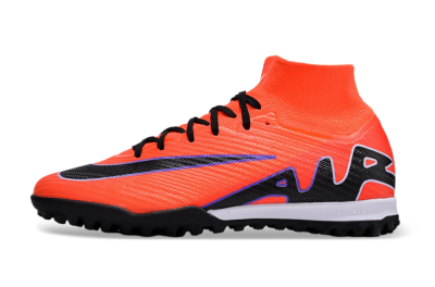 Nike Air Zoom Mercurial Superfly 9 Elite TF Artificial Turf Soccer Shoes - Red/Purple/Black