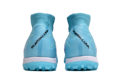 Nike Phantom Luna 2 Elite TF Artificial Turf Soccer Shoes - Jade/Purple/Black/White