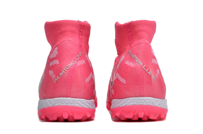 Nike Phantom Luna 2 Elite TF Artificial Turf Soccer Shoes - Pink/Silver/White