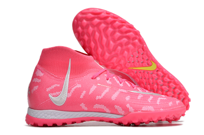 Nike Phantom Luna 2 Elite TF Artificial Turf Soccer Shoes - Pink/Silver/White