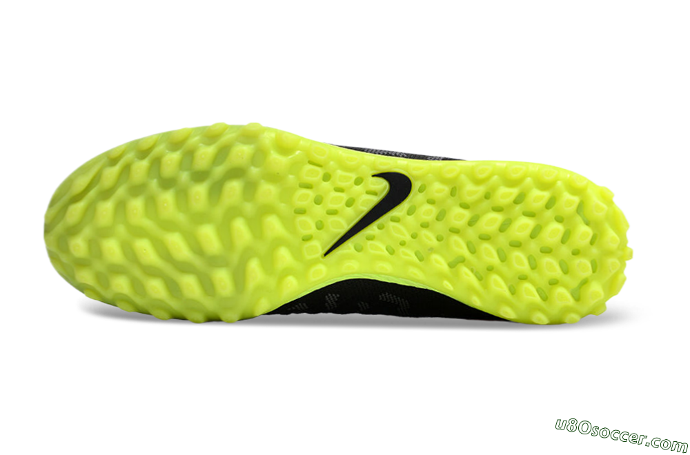 Nike Phantom Luna 2 Elite TF Artificial Turf Soccer Shoes - Black/Yellow/Pink 7