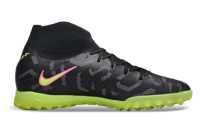 Nike Phantom Luna 2 Elite TF Artificial Turf Soccer Shoes - Black/Yellow/Pink