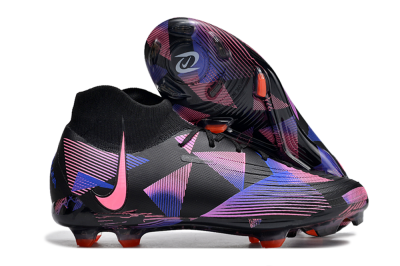 Nike Phantom Luna Elite FG Firm Ground Soccer Cleats - Black/Pink/Blue/Orange