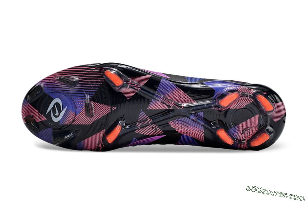 Nike Phantom Luna Elite FG Firm Ground Soccer Cleats - Black/Pink/Blue/Orange 7