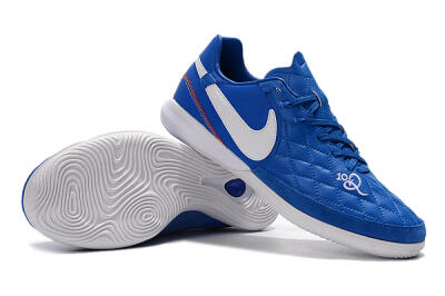 Nike TiempoX Finale IC Indoor & Futsal Soccer Shoes - Blue/White