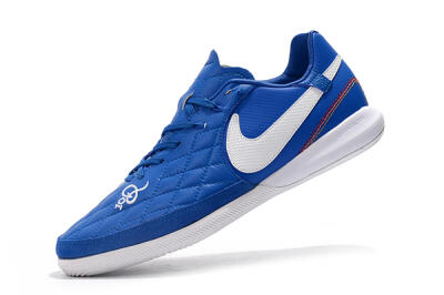 Nike TiempoX Finale IC Indoor & Futsal Soccer Shoes - Blue/White