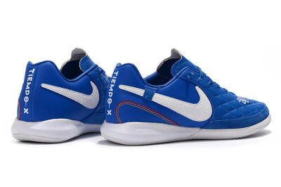 Nike TiempoX Finale IC Indoor & Futsal Soccer Shoes - Blue/White