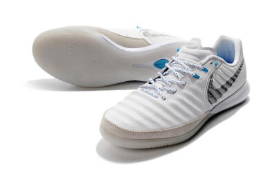 Nike TiempoX Finale IC Indoor & Futsal Soccer Shoes - White/Grey/Black