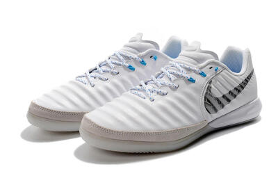 Nike TiempoX Finale IC Indoor & Futsal Soccer Shoes - White/Grey/Black