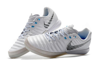 Nike TiempoX Finale IC Indoor & Futsal Soccer Shoes - White/Grey/Black