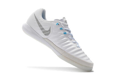 Nike TiempoX Finale IC Indoor & Futsal Soccer Shoes - White/Grey/Black