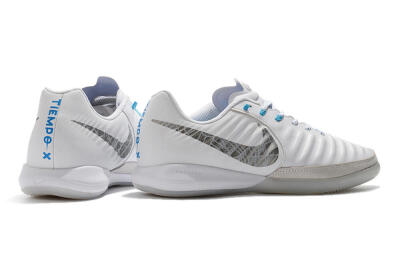 Nike TiempoX Finale IC Indoor & Futsal Soccer Shoes - White/Grey/Black