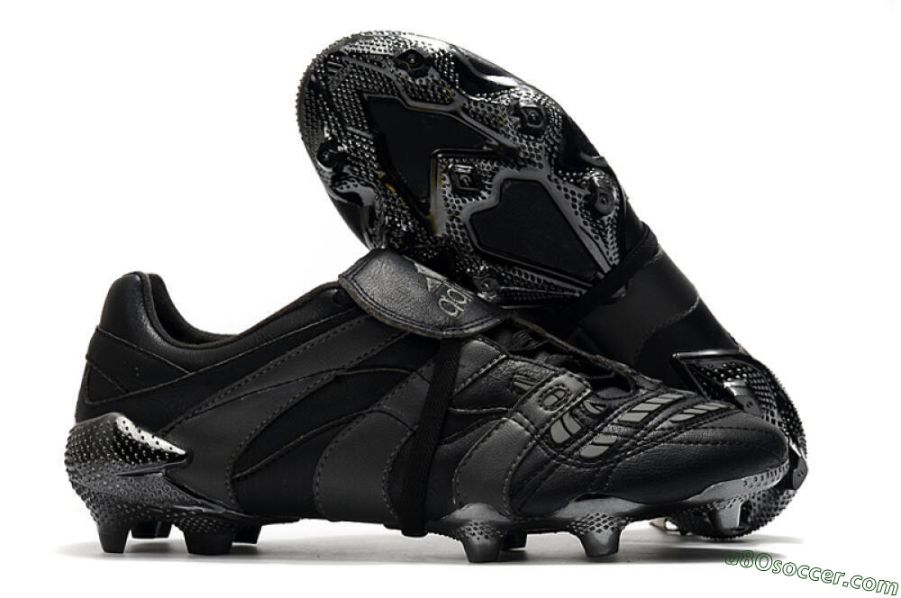 Adidas Predator Accelerator Electricity FG Firm Ground Soccer Cleats - Black/Grey/Gold 1