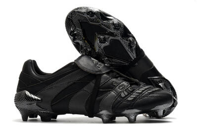 Adidas Predator Accelerator Electricity FG Firm Ground Soccer Cleats - Black/Grey/Gold