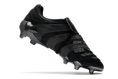 Adidas Predator Accelerator Electricity FG Firm Ground Soccer Cleats - Black/Grey/Gold