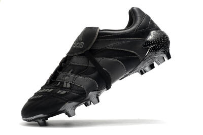 Adidas Predator Accelerator Electricity FG Firm Ground Soccer Cleats - Black/Grey/Gold