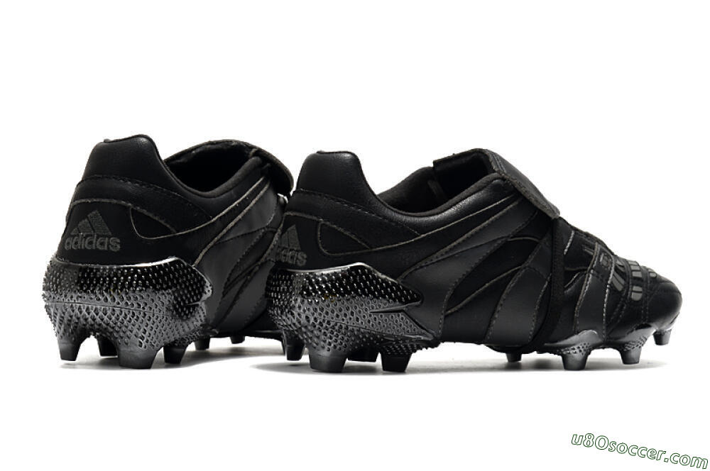 Adidas Predator Accelerator Electricity FG Firm Ground Soccer Cleats - Black/Grey/Gold 6