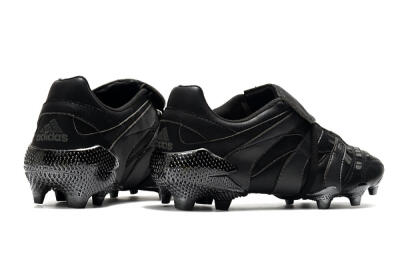 Adidas Predator Accelerator Electricity FG Firm Ground Soccer Cleats - Black/Grey/Gold