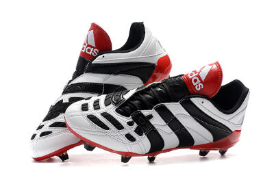 Adidas Predator Accelerator Electricity FG Firm Ground Soccer Cleats - White/Black/Red