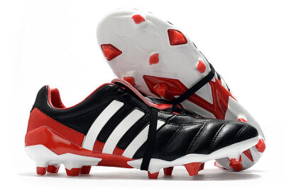 Adidas Predator Mania FG Firm Ground Soccer Cleats - Black/White/Red