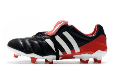 Adidas Predator Mania FG Firm Ground Soccer Cleats - Black/White/Red