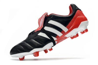 Adidas Predator Mania FG Firm Ground Soccer Cleats - Black/White/Red