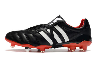 Adidas Predator Mania FG Firm Ground Soccer Cleats - Black/White/Red