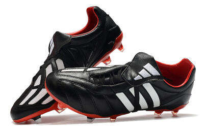 Adidas Predator Mania FG Firm Ground Soccer Cleats - Black/White/Red