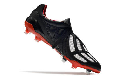 Adidas Predator Mania FG Firm Ground Soccer Cleats - Black/White/Red