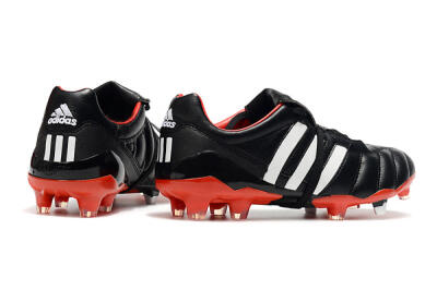 Adidas Predator Mania FG Firm Ground Soccer Cleats - Black/White/Red