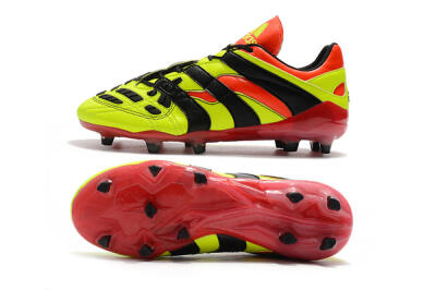 Adidas Predator Accelerator Electricity FG Firm Ground Soccer Cleats - Yellow/Red/Black
