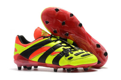 Adidas Predator Accelerator Electricity FG Firm Ground Soccer Cleats - Yellow/Red/Black