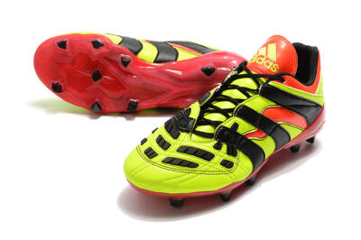 Adidas Predator Accelerator Electricity FG Firm Ground Soccer Cleats - Yellow/Red/Black
