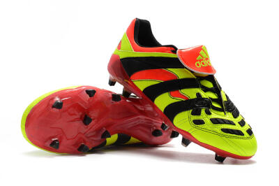 Adidas Predator Accelerator Electricity FG Firm Ground Soccer Cleats - Yellow/Red/Black