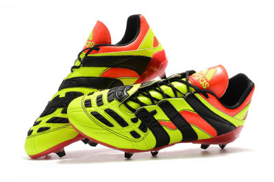 Adidas Predator Accelerator Electricity FG Firm Ground Soccer Cleats - Yellow/Red/Black