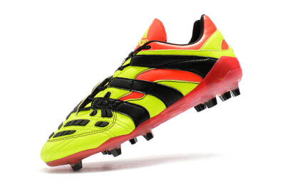 Adidas Predator Accelerator Electricity FG Firm Ground Soccer Cleats - Yellow/Red/Black