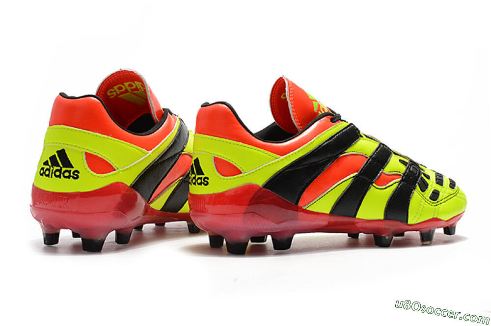 Adidas Predator Accelerator Electricity FG Firm Ground Soccer Cleats - Yellow/Red/Black 9