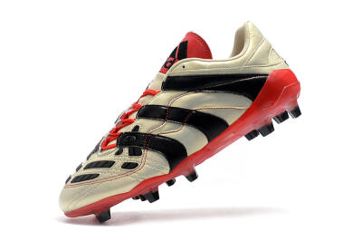 Adidas Predator Accelerator Electricity FG Firm Ground Soccer Cleats - White/Black/Red